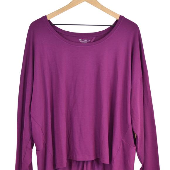 Athleta Essence Twist Long Sleeve, 2X - Picture 2 of 8